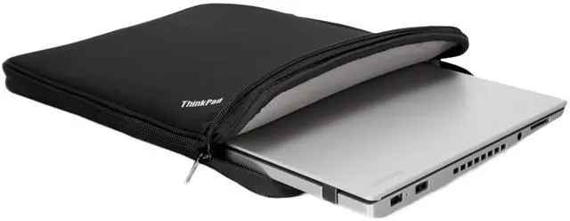 Alt view image 4 of 20 - Lenovo Carrying Case (Sleeve) for 14" Notebook - Black