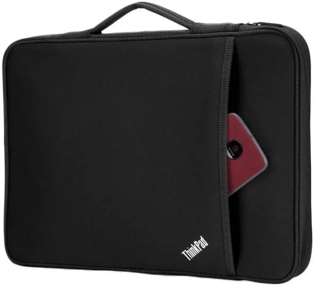 Alt view image 2 of 20 - Lenovo Carrying Case (Sleeve) for 14" Notebook - Black