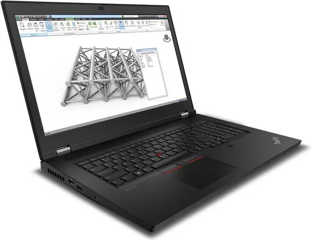 Alt view image 2 of 7 - Lenovo ThinkPad P17 Mobile Workstation Laptop, 17.3" UHD IPS 500 nits, i9-10885H, NVIDIA Quadro RTX 5000 with Max-Q 16GB, 128GB, 1TB SSD, Win 10 Pro