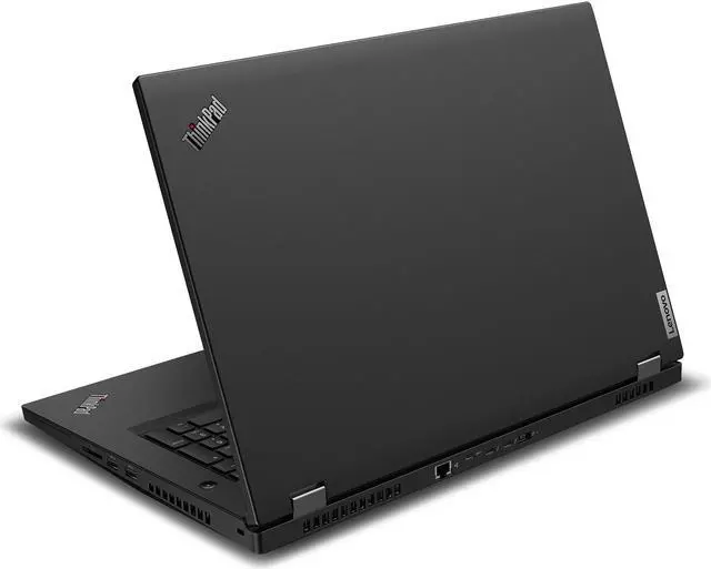 Alt view image 7 of 7 - Lenovo ThinkPad P17 Mobile Workstation Laptop, 17.3" UHD IPS 500 nits, i9-10885H, NVIDIA Quadro RTX 5000 with Max-Q 16GB, 128GB, 1TB SSD, Win 10 Pro