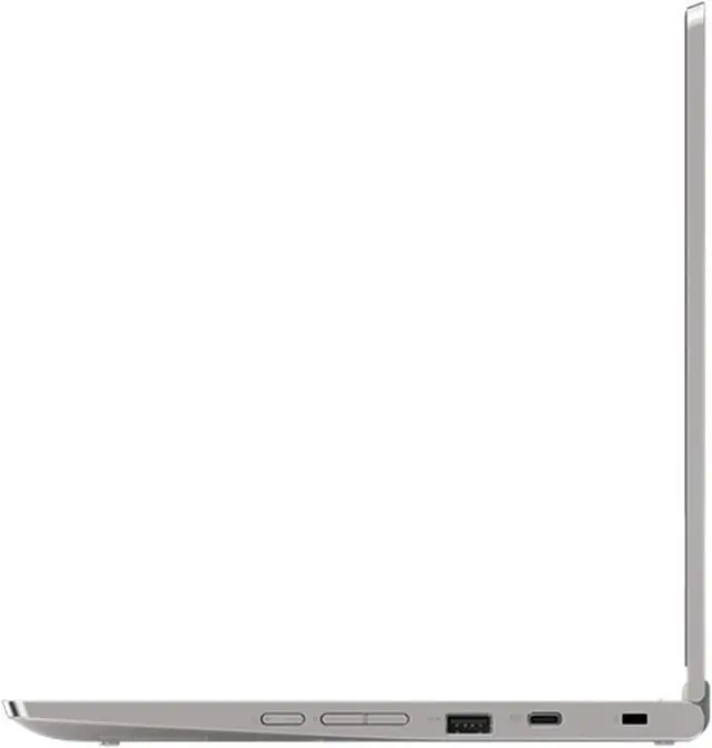 Alt view image 6 of 15 - Lenovo Chromebook C340, 11.6" HD, Intel® UHD Graphics 600, Intel® Celeron® N4000, 4GB LPDDR4 2400MHz (Soldered) RAM, 64GB eMMC, Chrome OS