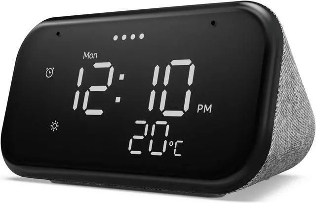 Alt view image 2 of 11 - Lenovo ZA740005US SmartClock Essential Luna