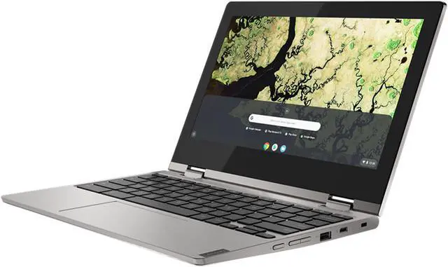 Alt view image 3 of 15 - Lenovo Chromebook C340, 11.6" HD, Intel® UHD Graphics 600, Intel® Celeron® N4000, 4GB LPDDR4 2400MHz (Soldered) RAM, 64GB eMMC, Chrome OS