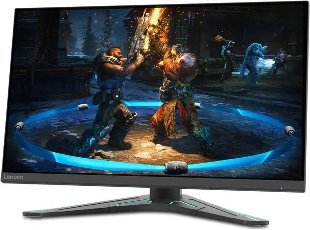 Alt view image 2 of 13 - Lenovo G27-20 27" Gaming Monitor, FHD, IPS, 144Hz, 1ms, FreeSync Premium and NVIDIA G-SYNC Compatible, NearEdgeless, VESA Mount, Height and Tilt Adjust, HDMI, DP