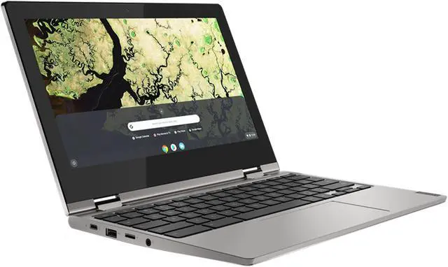 Alt view image 2 of 15 - Lenovo Chromebook C340, 11.6" HD, Intel® UHD Graphics 600, Intel® Celeron® N4000, 4GB LPDDR4 2400MHz (Soldered) RAM, 64GB eMMC, Chrome OS