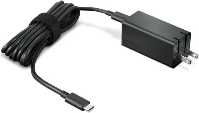 Alt view image 3 of 20 - Lenovo 65W USB-C GaN Adapter