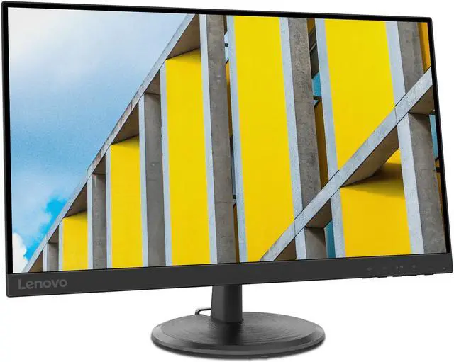 Alt view image 5 of 11 - Lenovo D27-30 27" Full HD 1920 x 1080 75Hz D-Sub, HDMI, AMD FreeSync VESA Tilt Monitor