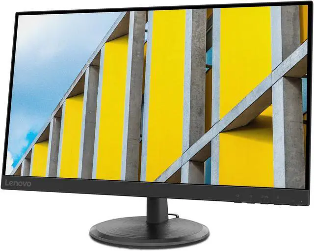 Alt view image 4 of 11 - Lenovo D27-30 27" Full HD 1920 x 1080 75Hz D-Sub, HDMI, AMD FreeSync VESA Tilt Monitor