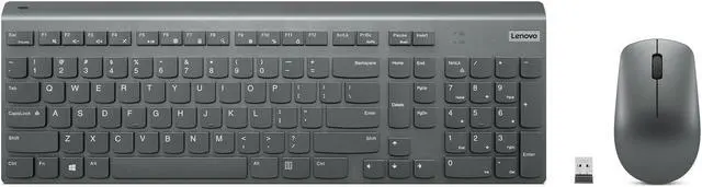 Main image of Lenovo Select Wireless Modern Combo (Storm Grey) - US English