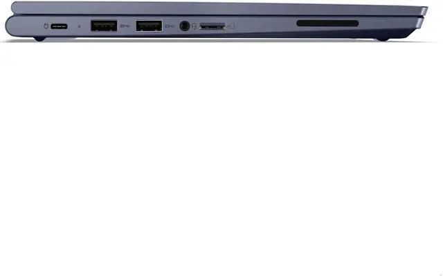 Alt view image 9 of 18 - Lenovo ThinkPad C13 Yoga Gen 1 20UX001PUS 13.3" Touchscreen 2 in 1 Chromebook - Full HD - 1920 x 1080 - AMD 3150C Dual-core (2 Core) 2.40 GHz - 4 GB RAM - 32 GB Flash Memory - Abyss Blue - Chrome
