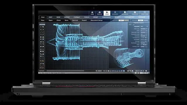 Alt view image 5 of 5 - Lenovo ThinkPad T15g Gen 2 Intel Laptop, 15.6" FHD IPS  500 nits, i9-11950H, NVIDIA GeForce RTX 3070 with Max-Q 8GB, 32GB, 1TB SSD, Win 10 Pro