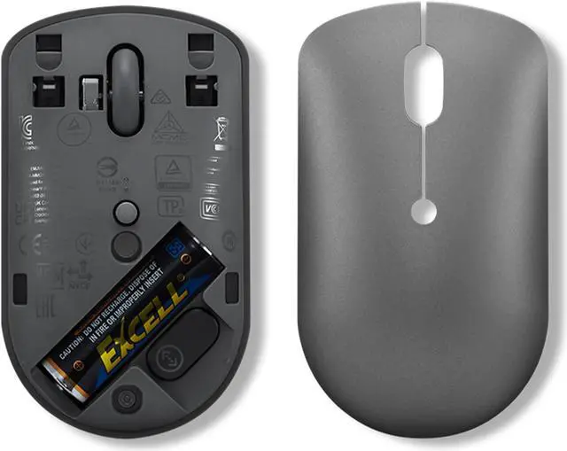 Alt view image 6 of 9 - Lenovo Basic Ambidextreous Optical 3 Buttons Wired USB Mouse Black 4Y51C68693