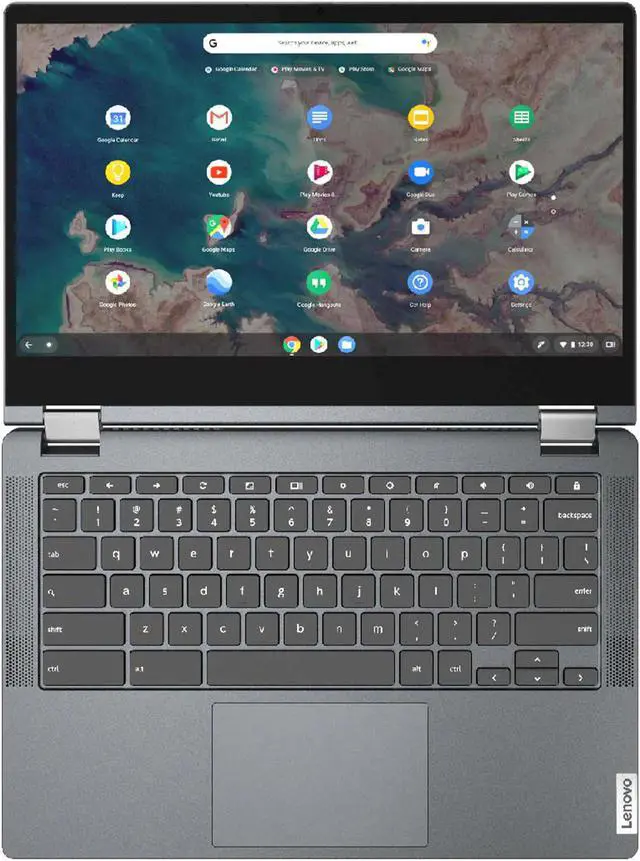 Alt view image 6 of 7 - Lenovo Chromebook Flex 5 Laptop, 13.3" FHD IPS Touch  250 nits, 5205U,   UHD Graphics, 4GB, 64GB eMMC, Chrome Os