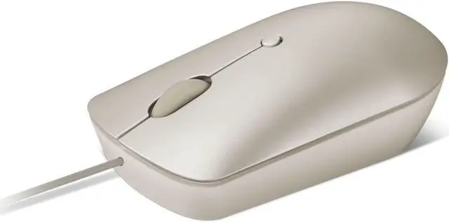 Alt view image 5 of 7 - Lenovo 540 USB-C Wired Compact Mouse (Sand)