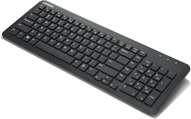 Alt view image 3 of 4 - Lenovo 300 Wireless Keyboard - US English