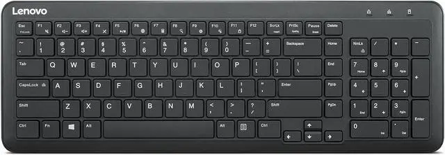 Main image of Lenovo 300 Wireless Keyboard - US English