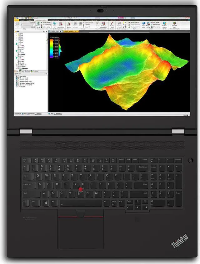 Alt view image 6 of 8 - Lenovo ThinkPad P17 Gen 2 Intel Laptop, 17.3"" UHD IPS  500 nits, i7-11800H,  RTX A2000 4GB, 16GB, 512GB, Win 10 Pro