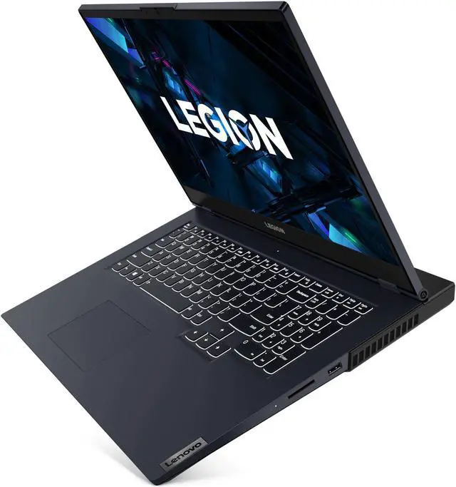 Alt view image 3 of 8 - Lenovo Legion 5i Gen 6 Intel Laptop, 17.3" FHD IPS  144Hz, i7-11800H, 16GB, 1TB