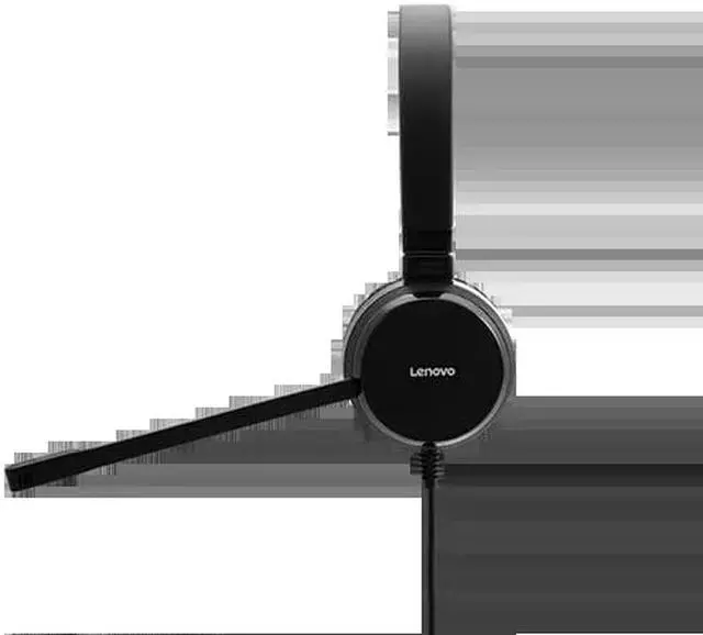 Alt view image 7 of 14 - Lenovo Pro Wired Stereo VOIP Headset
