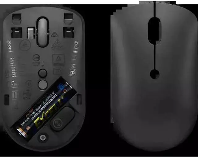 Alt view image 7 of 7 - Lenovo 400 USB-C Wireless Compact Mouse