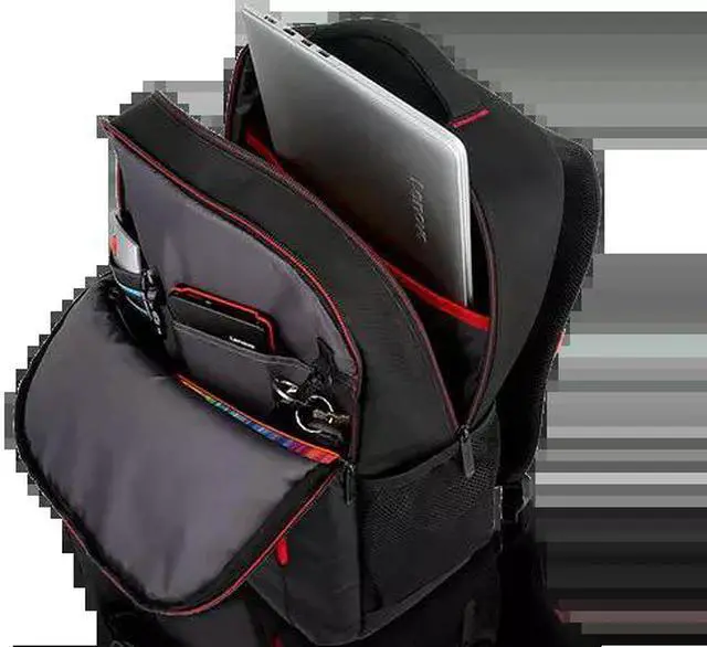 Alt view image 9 of 9 - Lenovo 15.6 Laptop Backpack B510