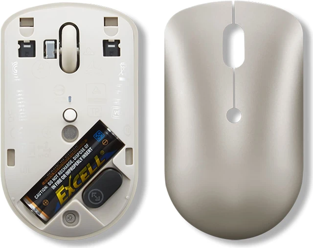 Alt view image 6 of 7 - Lenovo 540 USB-C Wireless Compact Mouse