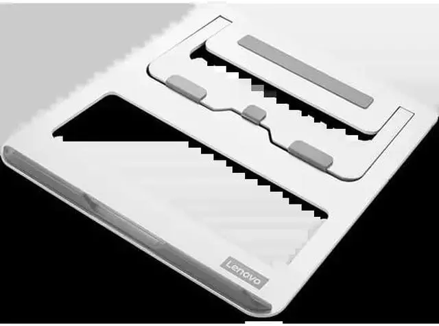 Alt view image 9 of 15 - Lenovo Portable Metal Laptop Stand
