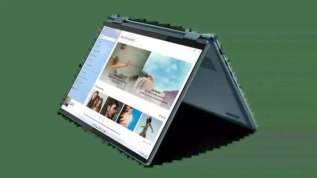 Alt view image 4 of 5 - Lenovo - Yoga 7i 14" 2.2k Touch 2-in-1 Laptop - Core i5-1235U - 8GB Memory - 512GB SSD - Storm Grey Notebook Tablet 82QE000LUS