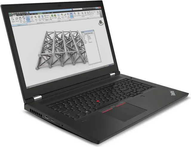Alt view image 2 of 7 - Lenovo ThinkPad P17 Gen 2 Intel Laptop, 17.3"" FHD IPS LED Backlight, i7-11800H, RTX A2000 4GB GDDR6, 32GB, 1TB, Win 11 Pro