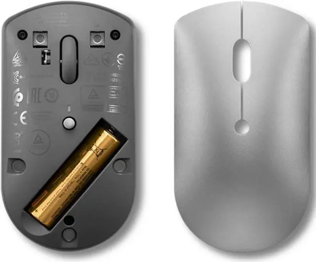 Alt view image 5 of 6 - Lenovo 600 Bluetooth Silent Mouse