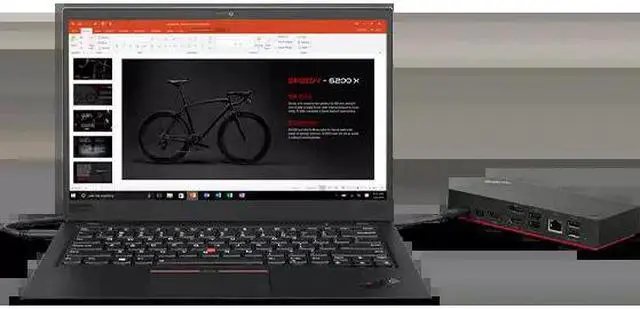 Main image of Lenovo ThinkPad Universal USB-C Smart Dock, Dedicated Graphics