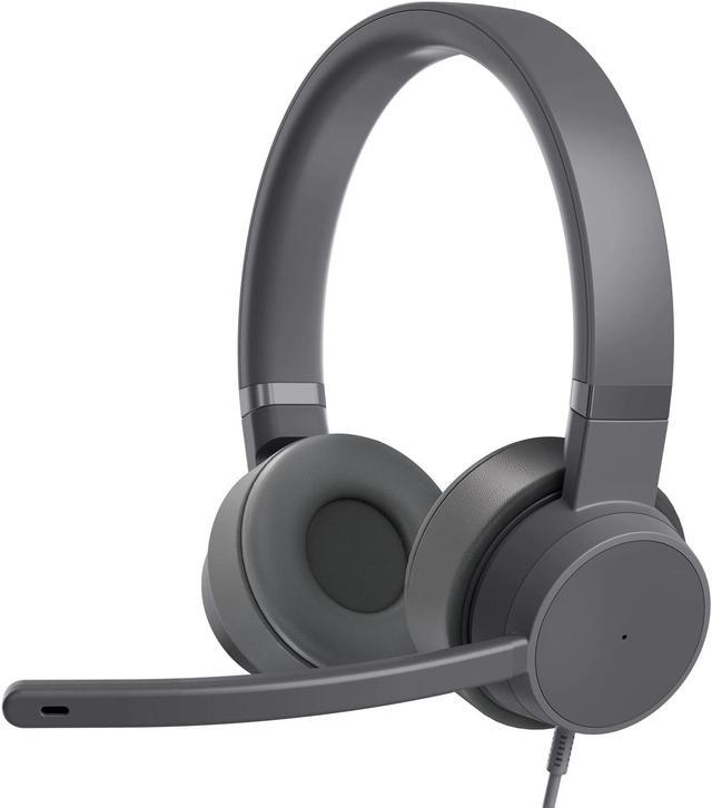 Lenovo Pro Wired Stereo VOIP Headset Newegg