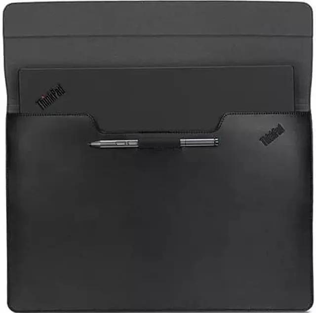Alt view image 9 of 9 - Lenovo ThinkPad X1 Carbon/Yoga Leather Sleeve