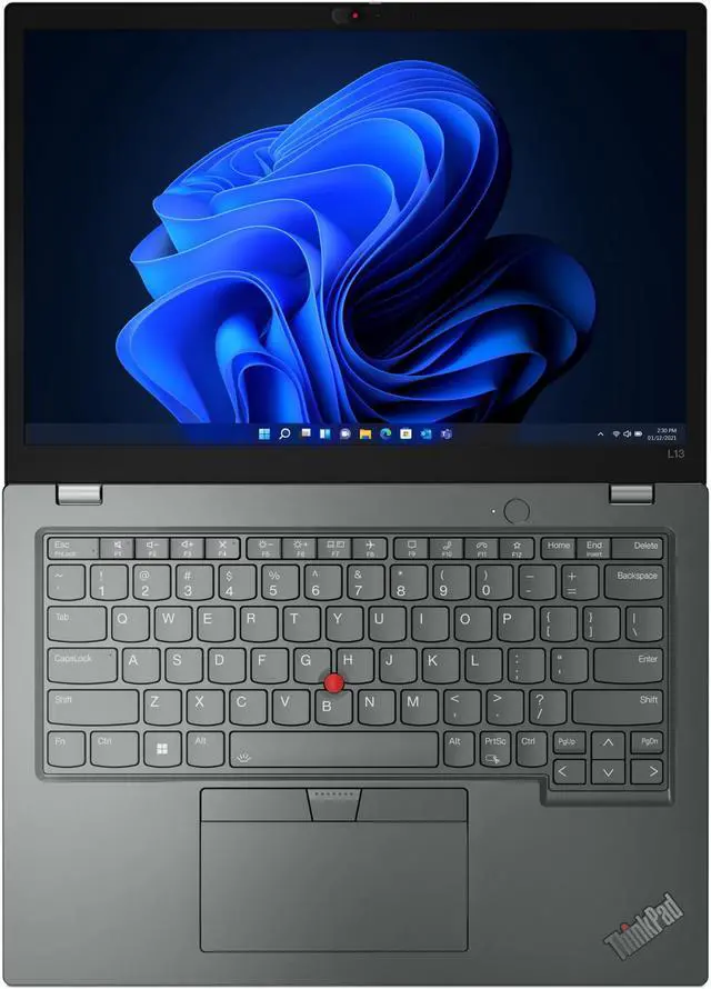 Alt view image 6 of 7 - Lenovo ThinkPad L13 Gen 3 Intel Laptop, 13.3" IPS LED , i7-1255U, Iris Xe, 16GB, 512GB, One YR Onsite Warranty