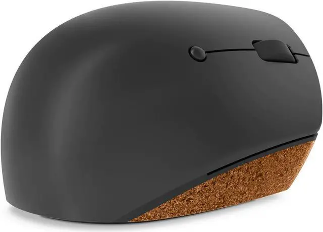 Alt view image 4 of 5 - Lenovo Go Wireless Vertical Mouse - Optical - Wireless - 2.40 GHz - Storm Gray - USB Type A - 2400 dpi - Scroll Wheel - 6 Button(s) - 3 Programmable Button(s)