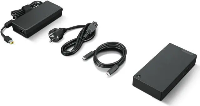 Alt view image 5 of 13 - Lenovo USB-C Dock (Windows Only)