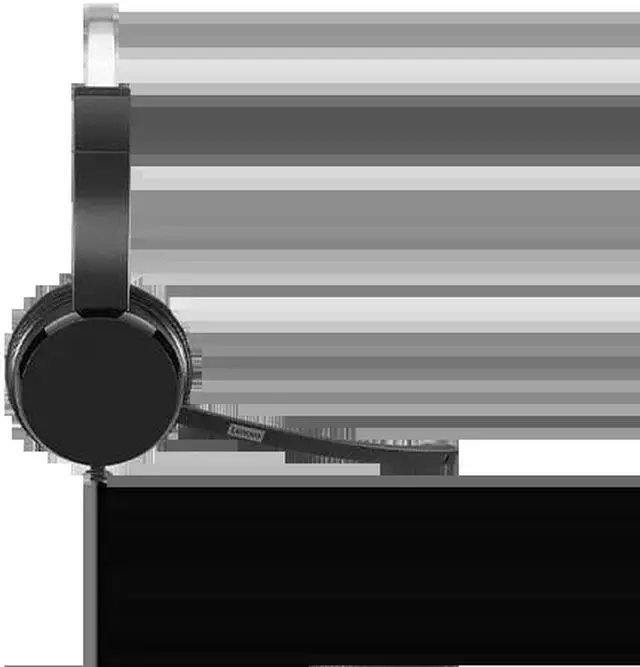 Alt view image 8 of 9 - Lenovo 100 Monoaural On-Ear USB Headset 4XD1B61617