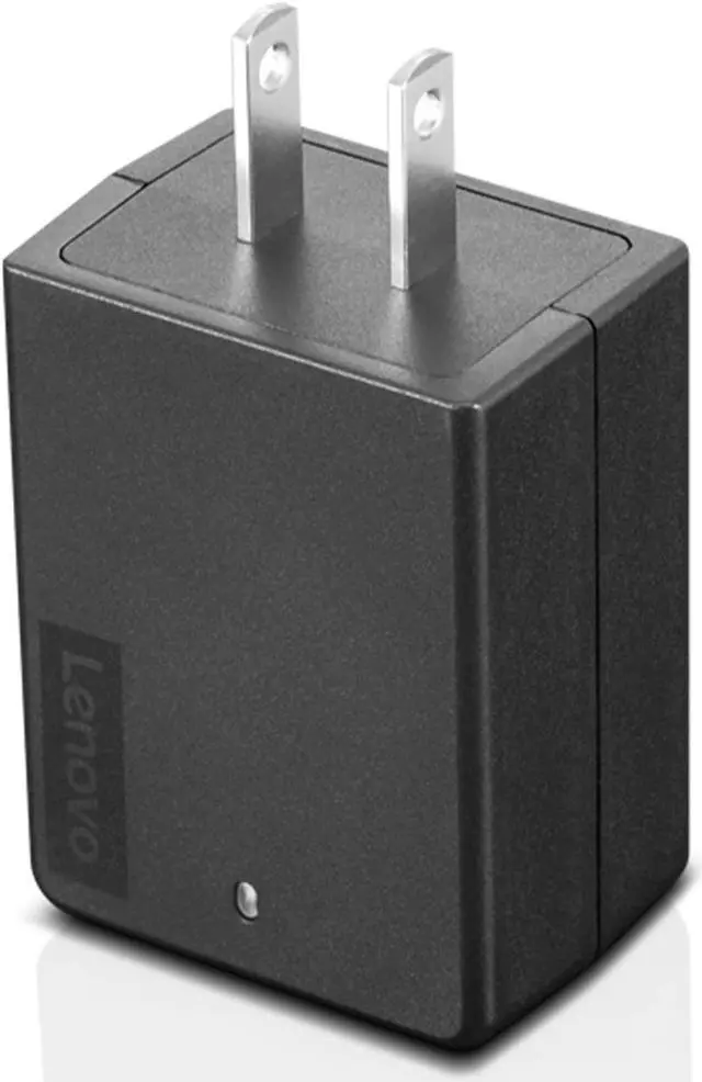 Alt view image 4 of 9 - Lenovo 45W USB-C AC Portable Adapter 4X20V07881