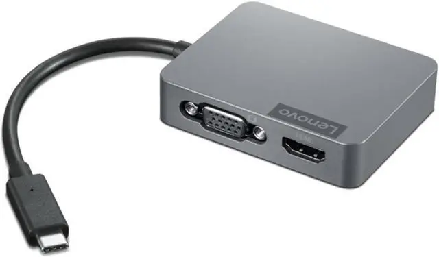Alt view image 3 of 20 - Lenovo USB-C Travel Hub Gen2