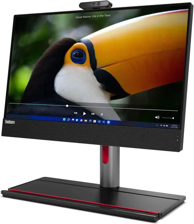 Alt view image 3 of 7 - Lenovo ThinkCentre M70a Gen 3 Intel Desktop, 21.5" FHD IPS  LED , i7-12700,   UHD Graphics 770, 16GB, 512GB, 1 YR On-site Warranty