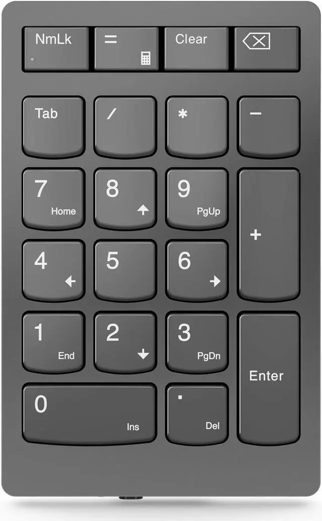 Lenovo Go Wireless Numeric Keypad - keypad - storm gray