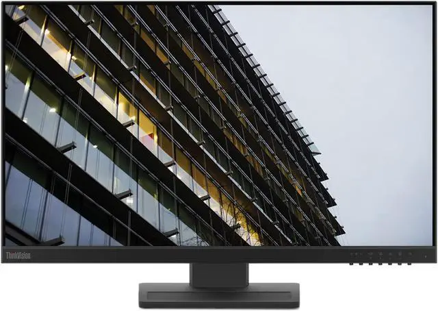 Alt view image 11 of 20 - Lenovo ThinkVision 23.8 inch Monitor with IPS Panel - E24-28
