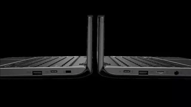 Alt view image 15 of 18 - Lenovo 300e Chromebook 2nd Gen 81MB006QUS 11.6" Touchscreen Chromebook - HD - 1366 x 768 - Intel Celeron N4120 Quad-core (4 Core) 1.10 GHz - 4 GB RAM - 32 GB Flash Memory - Black - Intel UHD Grap