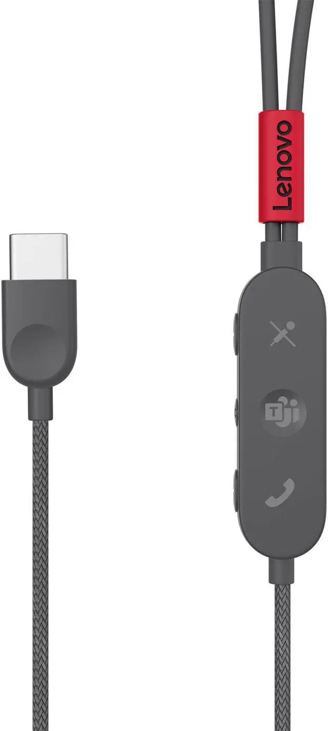 Alt view image 7 of 12 - Lenovo Go USB-C ANC In-Ear Headphones