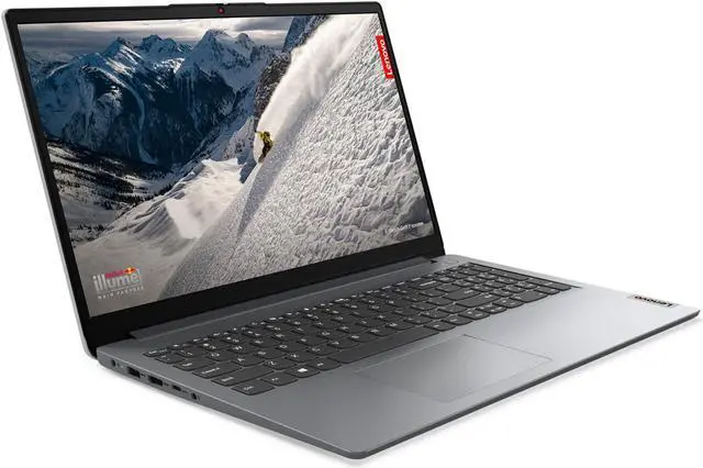 Alt view image 2 of 7 - Lenovo IdeaPad 1 Laptop, 15.6" FHD 50Hz-60Hz, Athlon Gold 7220U, 4GB, AMD Radeon 610M, 128GB, For Gaming