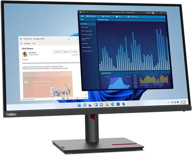 Alt view image 13 of 20 - Lenovo ThinkVision 27 inch Monitor - T27p-30