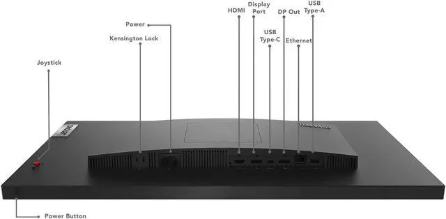 Alt view image 17 of 20 - Lenovo ThinkVision 27 inch Monitor - T27h-30