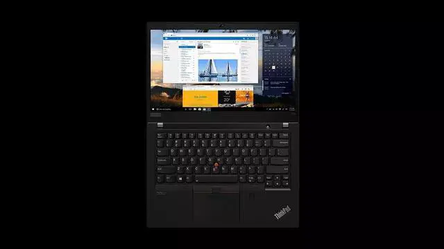 Alt view image 8 of 11 - Lenovo ThinkPad T14 Gen 2 14" 8GB 256GB SSD Core i5 1135G7 2.4GHz WIN11P, Black - OEM