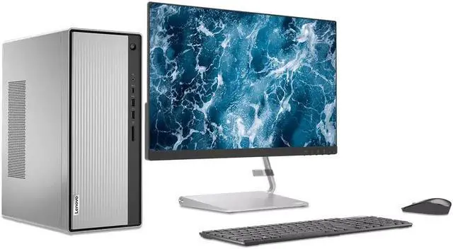 Alt view image 11 of 11 - Lenovo Desktop IdeaCentre 5, i5-10400, UHD Graphics 630, 8GB, 512GB SSD
