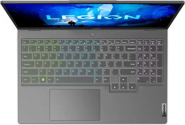 Alt view image 19 of 20 - Lenovo Legion 5 15IAH7H 82RB005SUS 15.6" Gaming Notebook - Full HD - 1920 x 1080 - Intel Core i7 12th Gen i7-12700H Tetradeca-core (14 Core) - 16 GB Total RAM - 2 TB SSD - Storm Gray - Intel Chip